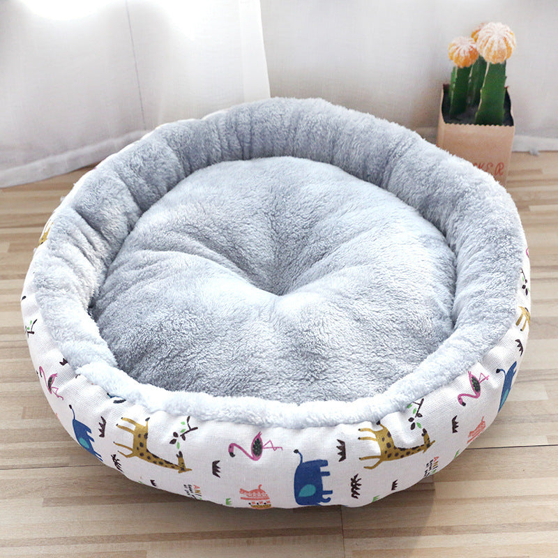 Dog And Cat Litter Padded With Round Cotton by luvipets