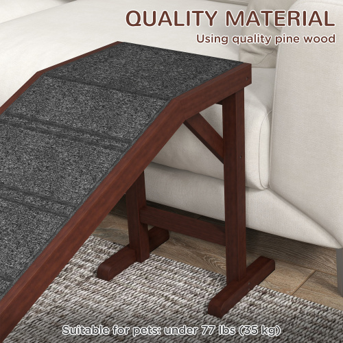 PawHut Dog Ramp For Bed by luvipets