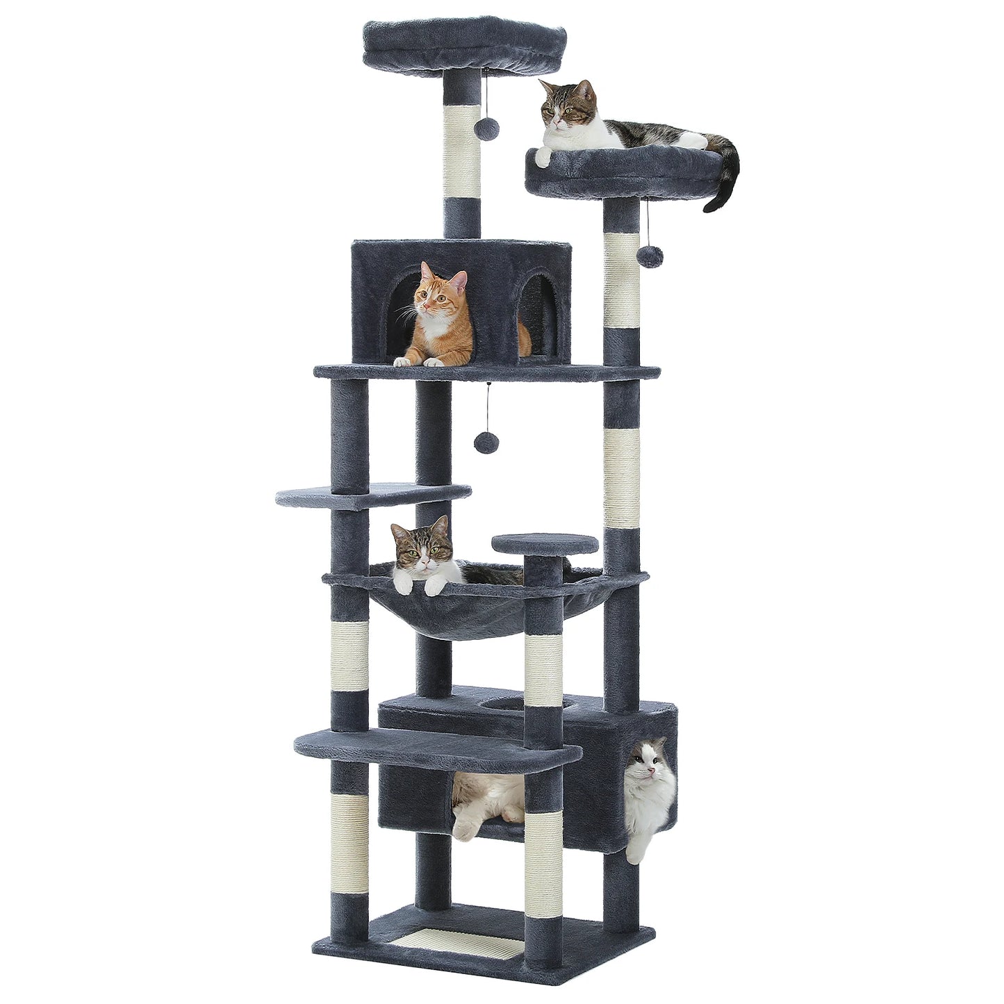 Large Cat Tree and Tower for Indoor Cats by luvipets