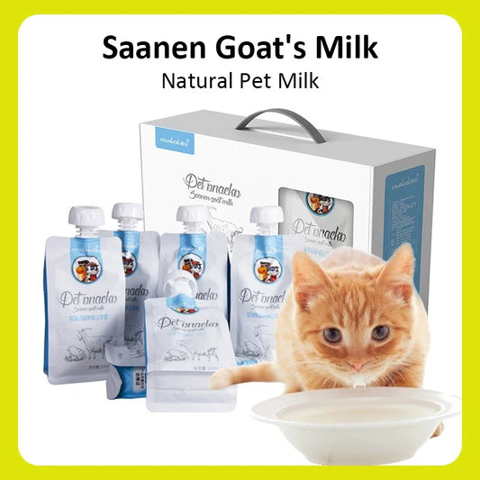 Cat Snacks Saanen Natural Goat Milk by luvipets