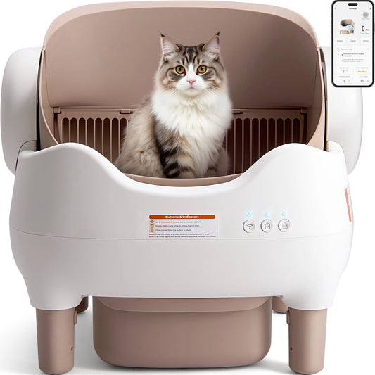 Self Cleaning Litter Box by luvipets