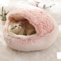 2 In 1 Dog And Cat Bed Pet Winter Bed by luvipets