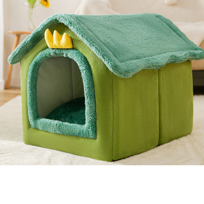 Foldable Dog House Pet Cat Bed Winter Dog by luvipets