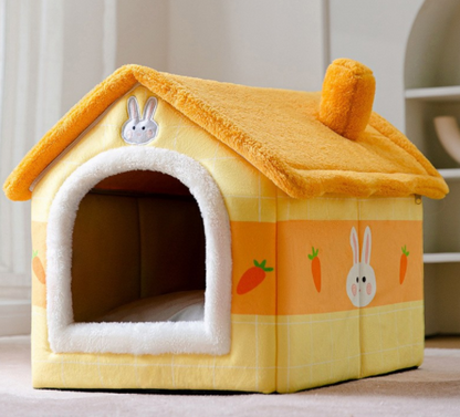 Foldable Dog House Pet Cat Bed Winter Dog by luvipets