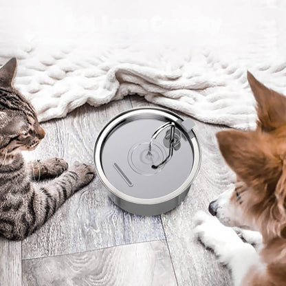 Stainless Steel Pet Water Feeder by luvipets