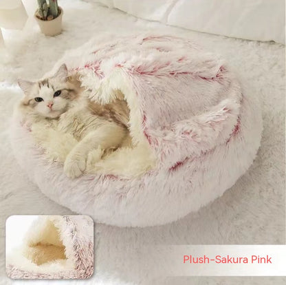 2 In 1 Dog And Cat Bed Pet Winter Bed by luvipets
