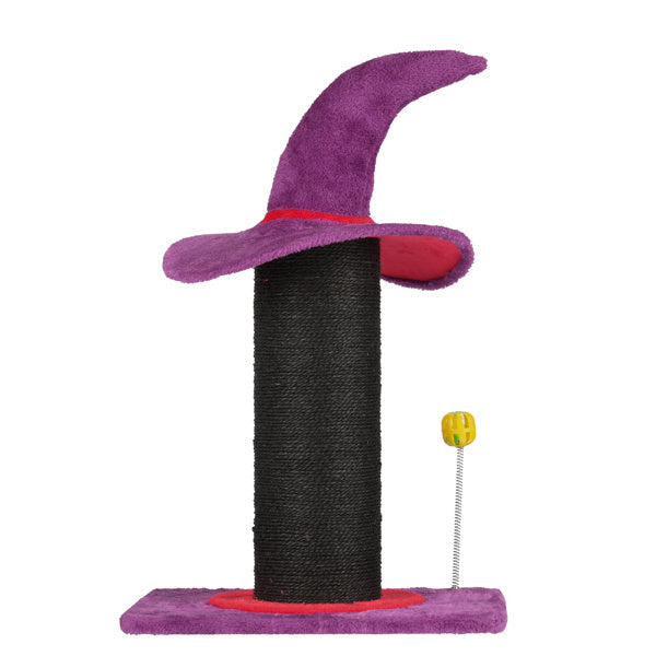 Cat Scratching Post With Spring Ball Toy by luvipets