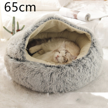 2 In 1 Dog And Cat Bed Pet Winter Bed by luvipets