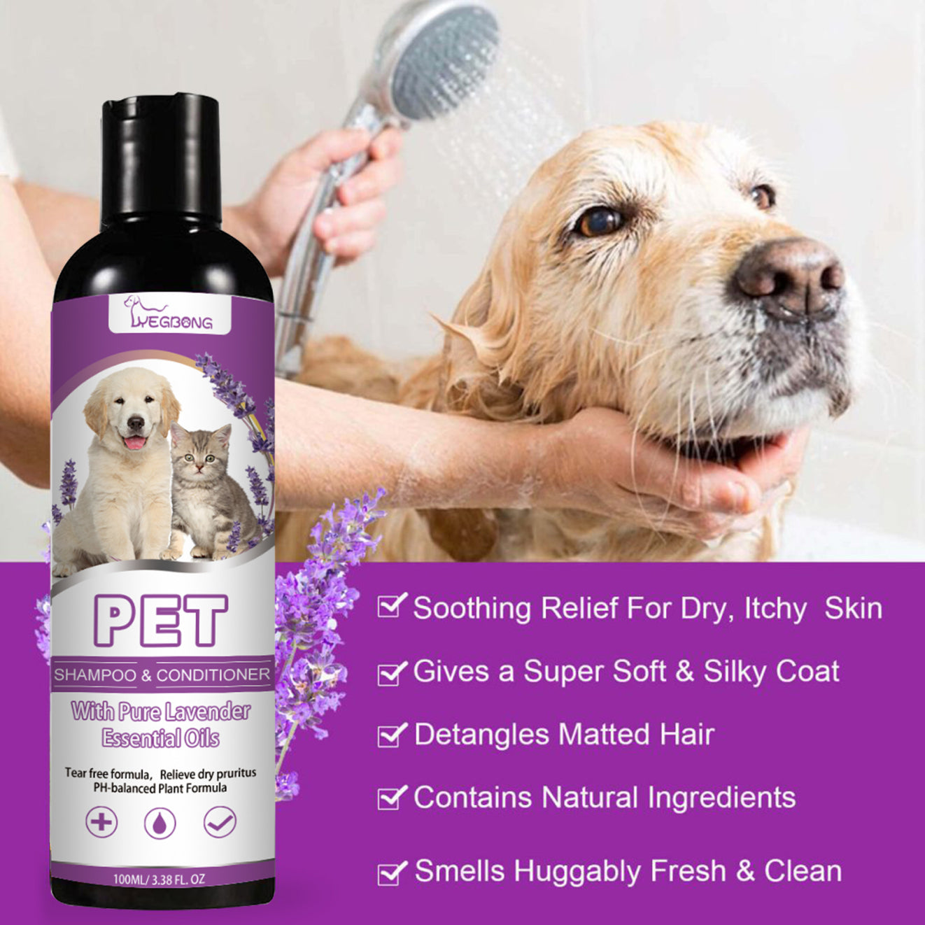 Yegbong Pet Shampoo by luvipets