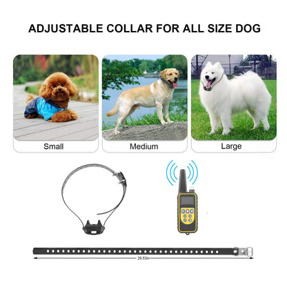 1Pc Dog Training Collar With Remote by luvipets