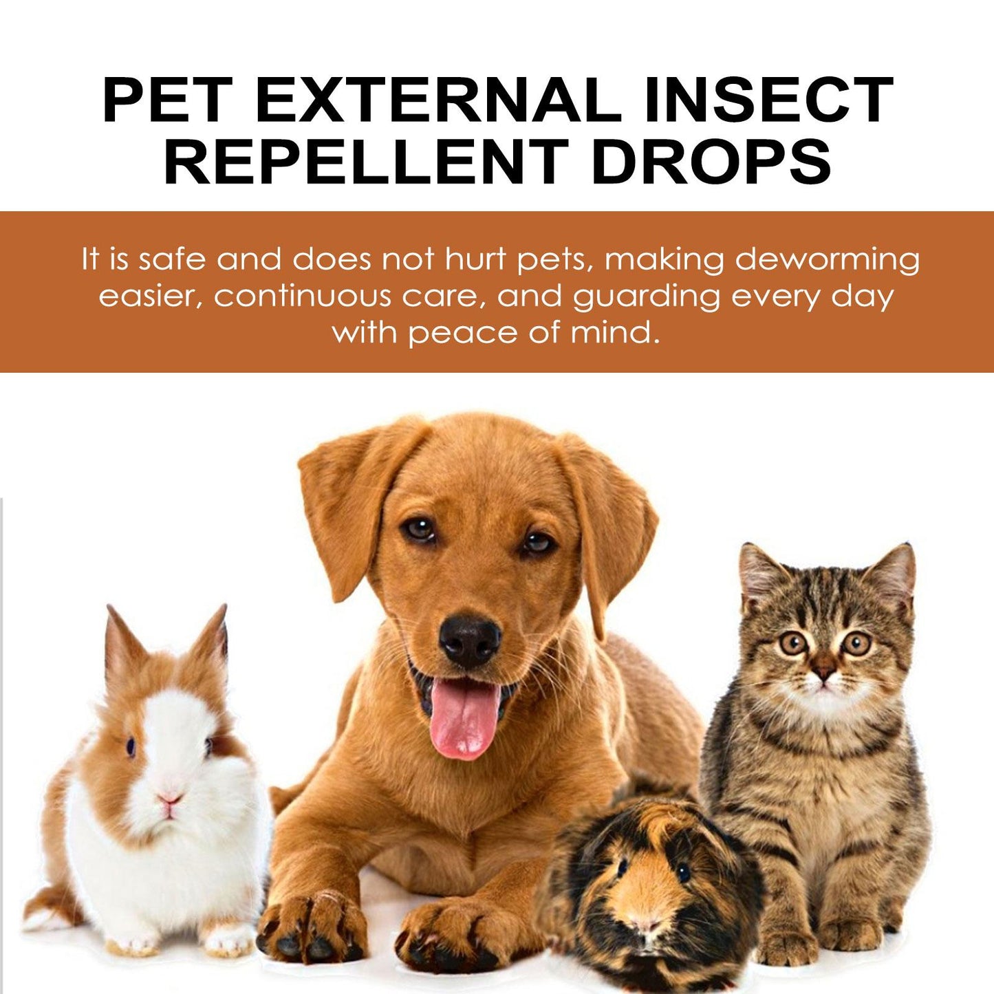 Pet External Deworming Drops For Cats And Dogs