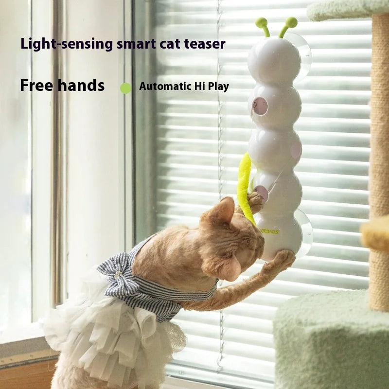 Smart Sensor Cat Teaser Toy by luvipets