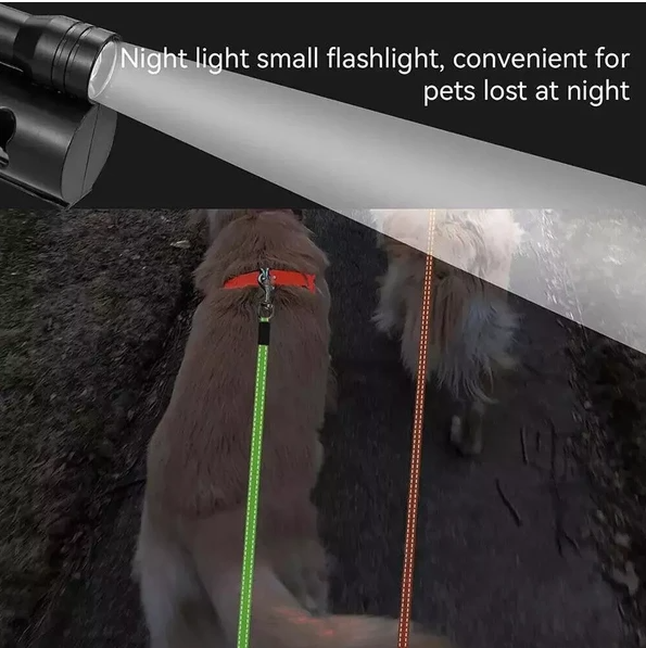 Dual Pet Leash Retractable Reflective by luvipets