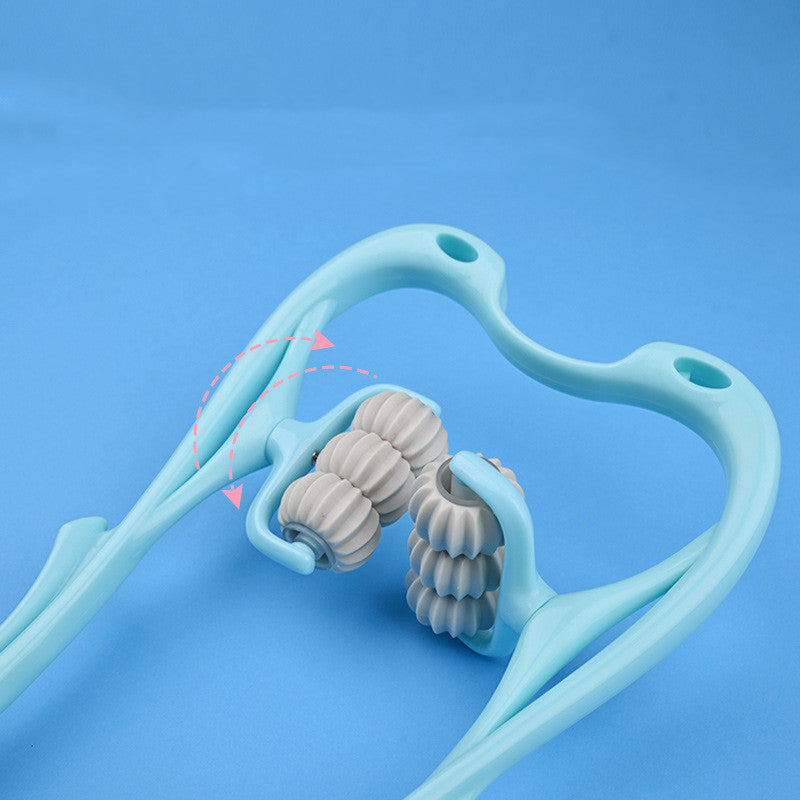 Multifunctional Manual Six-wheel Neck Massager (US Shipping only)