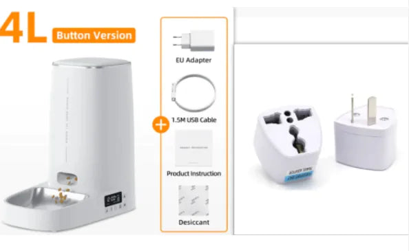 4L Automatic Cat Feeder by luvipets