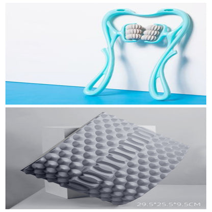 Multifunctional Manual Six-wheel Neck Massager (US Shipping only)