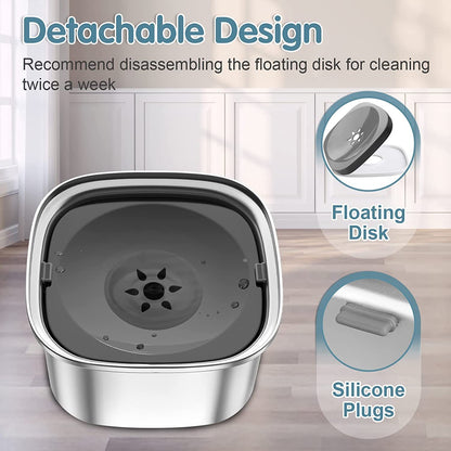 Pet Stainless Steel Water by luvipets