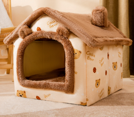 Foldable Dog House Pet Cat Bed Winter Dog by luvipets