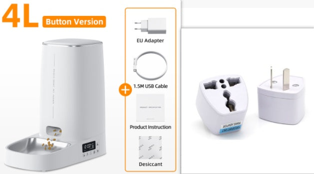 4L Automatic Pet Feeder Cat by luvipets