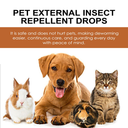 Pet External Deworming Drops For Cats And Dogs