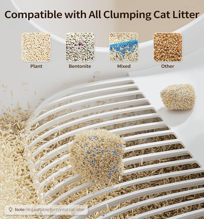 60L Automatic Cat Litter Box by luvipets