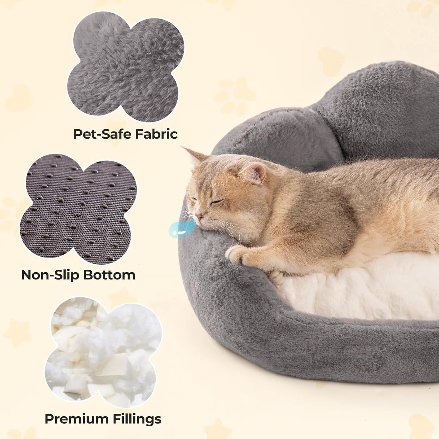 Cat Bed And Small Dog Bed by luvipets