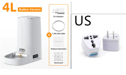 4L Automatic Cat Feeder by luvipets