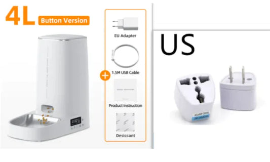 4L Automatic Cat Feeder by luvipets