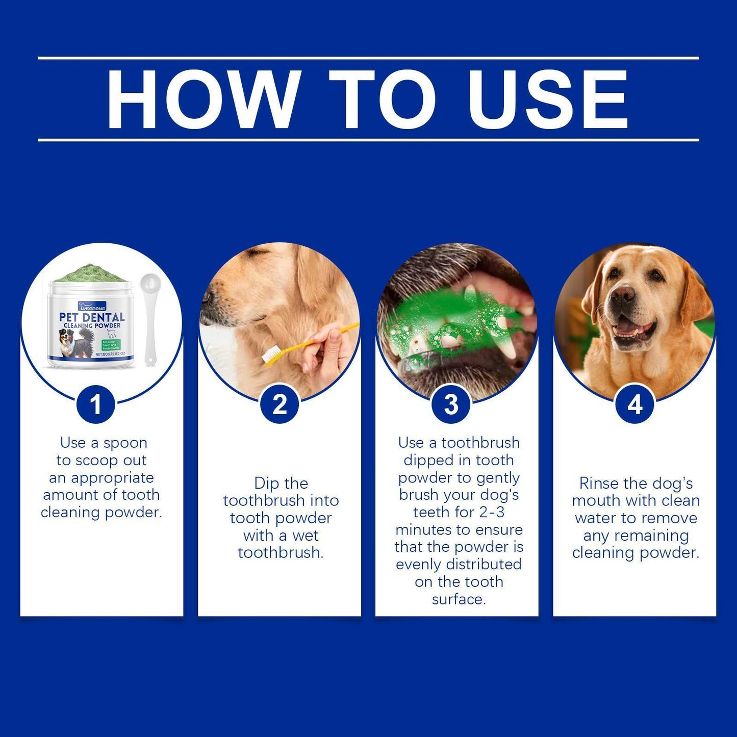 Yeagerbong Dog Tooth Cleaning Powder by luvipets