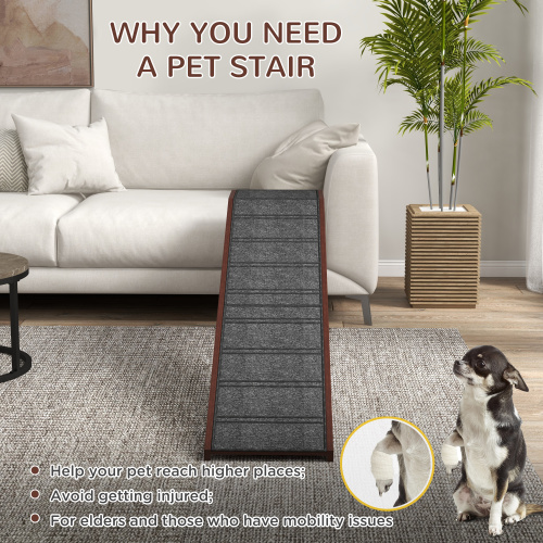 PawHut Dog Ramp For Bed by luvipets