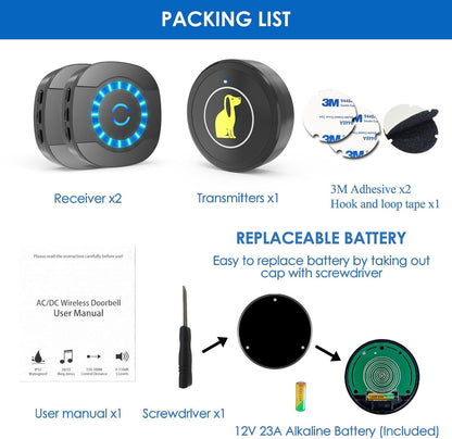 Dog Door Bell by luvipets