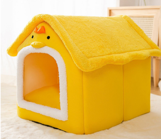 Foldable Dog House Pet Cat Bed Winterby luvipets