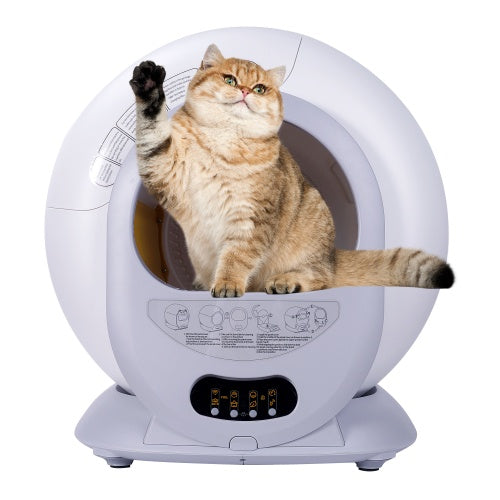 Self-cleaning Litter Box by luvipets
