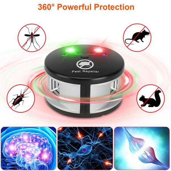 360 Degree Ultrasonic Pest Repellent by luvipets