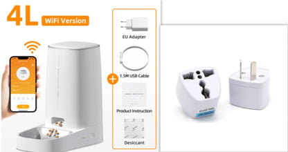 4L Automatic Pet Feeder Cat by luvipets