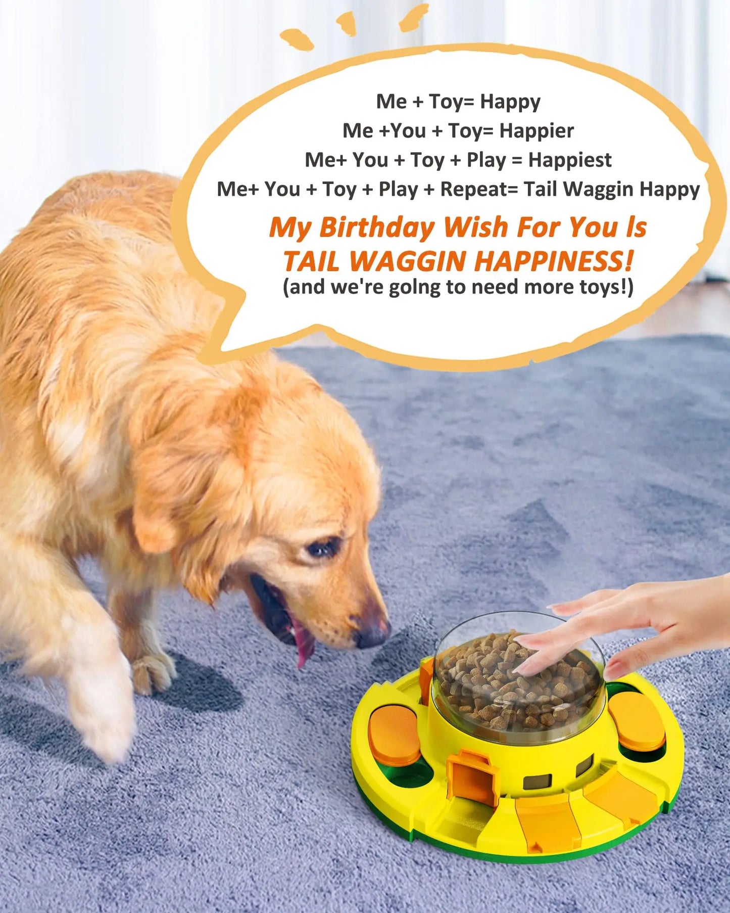 Interactive Puzzle Toy for Dogs by luvipets