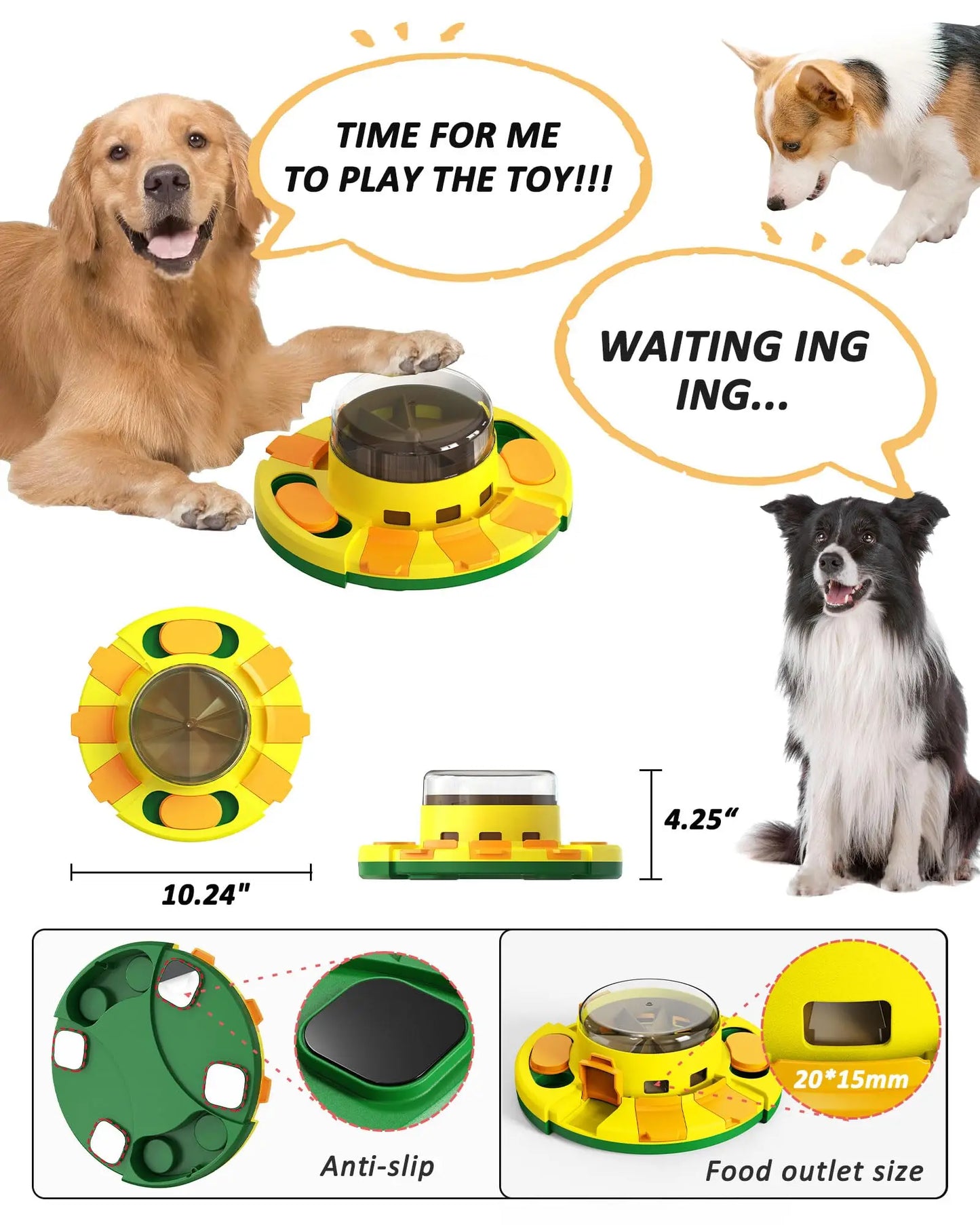Interactive Puzzle Toy for Dogs by luvipets