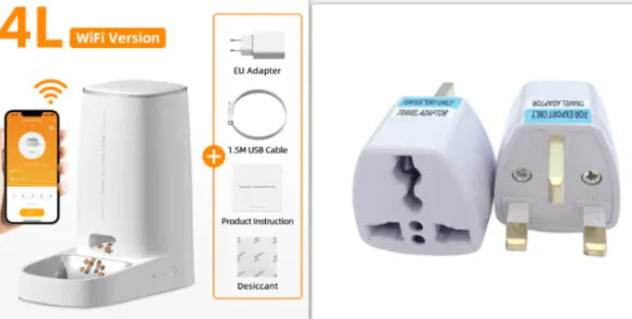 4L Automatic Cat Feeder by luvipets