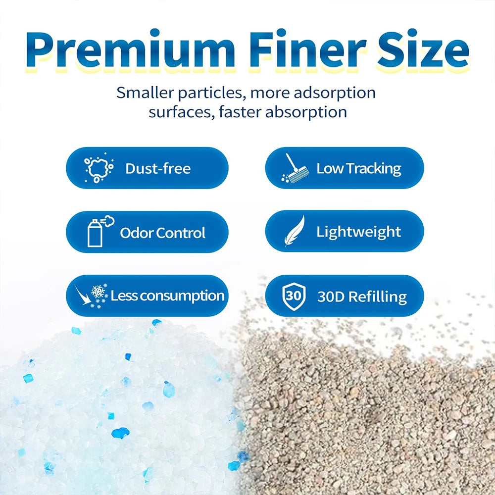 Odor Control Non-Clumping Cat Litter by luvipets