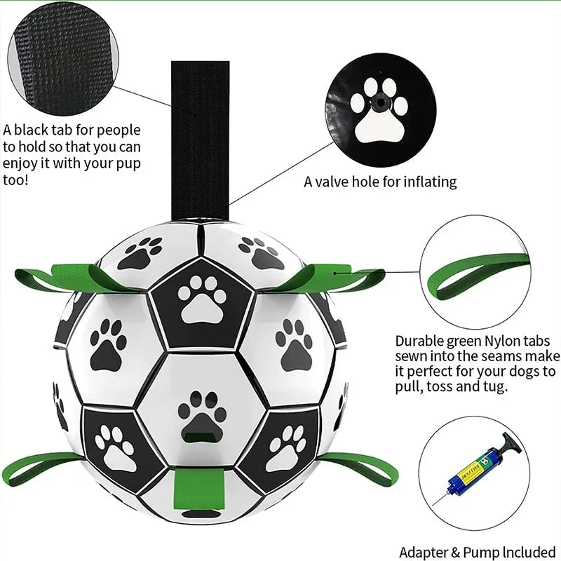 Pet Chewing Toys Soccer Ball by luvipets
