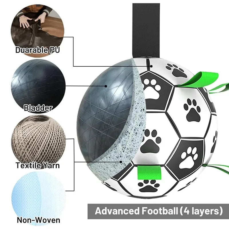Pet Chewing Toys Soccer Ball by luvipets