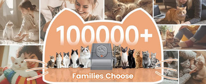 Wholesale Luxury 20L PP Plastic Smart Cat Litter by luvipets