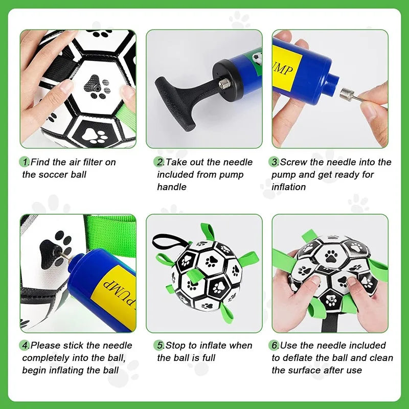 Pet Chewing Toys Soccer Ball by luvipets