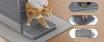 Wholesale Luxury 20L PP Plastic Smart Cat Litter by luvipets