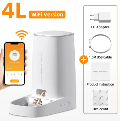 4L Automatic Cat Feeder by luvipets