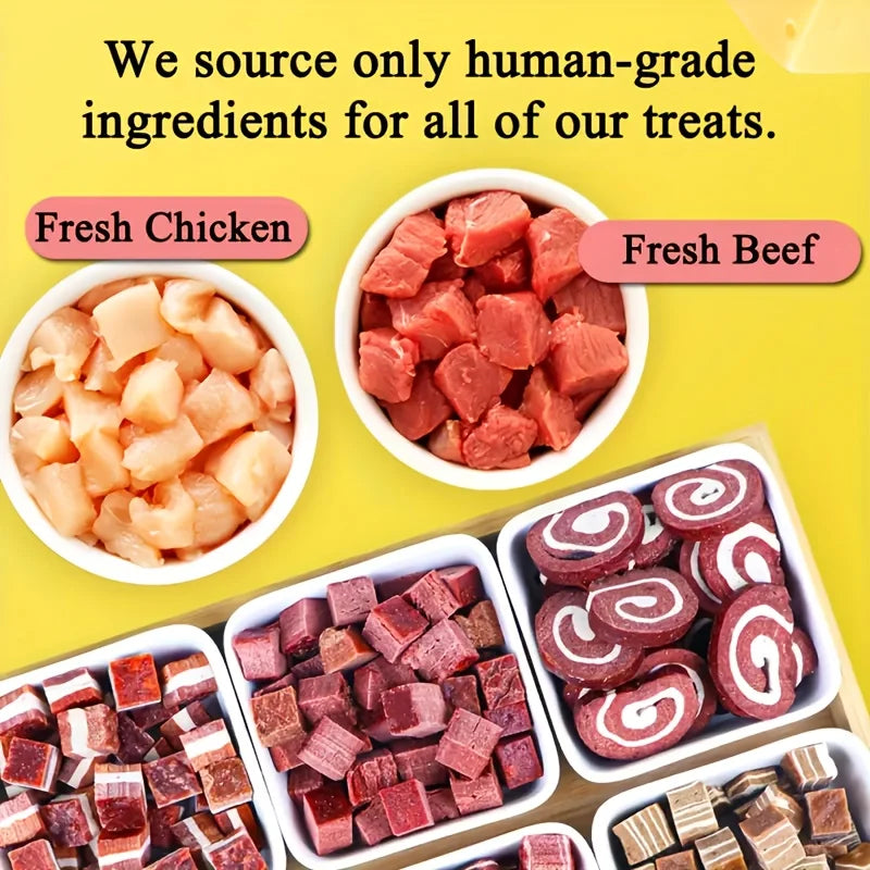 Beef And Meat Cubes by luvipets