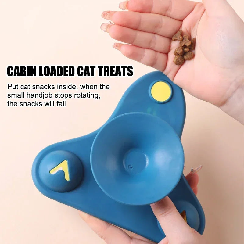 Rotating Flying Chair Cat Toy by luvipets