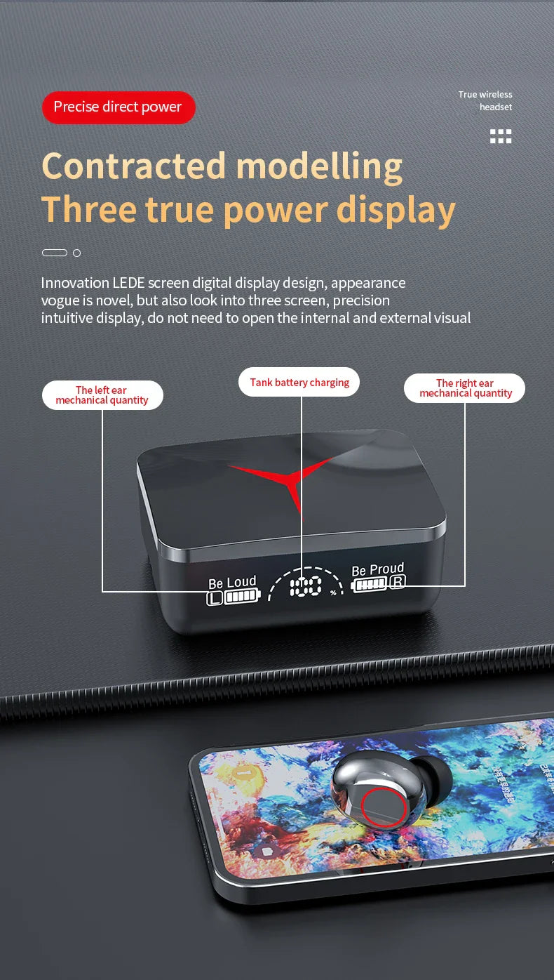 Original TWS M90 Wireless Headphones