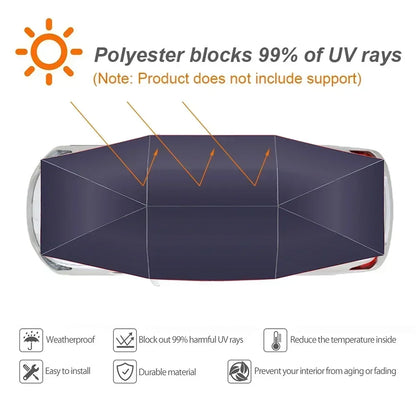 Waterproof Car Sunscreen Cover by luvipets