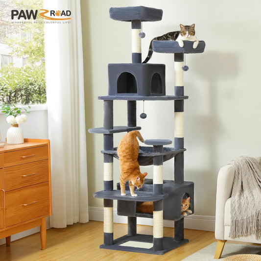 Large Cat Tree and Tower for Indoor Cats by luvipets